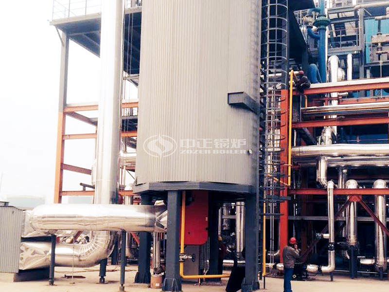 700萬(wàn)大卡YQL系列燃?xì)饬⑹綄?dǎo)熱油鍋爐項(xiàng)目