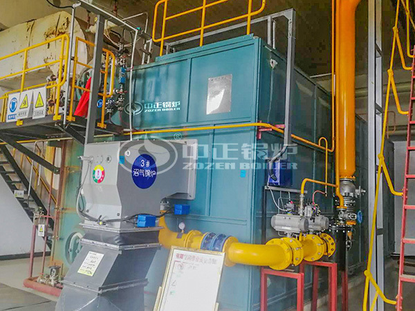 中正鍋爐在現代牧業(yè)的沼氣鍋爐項目