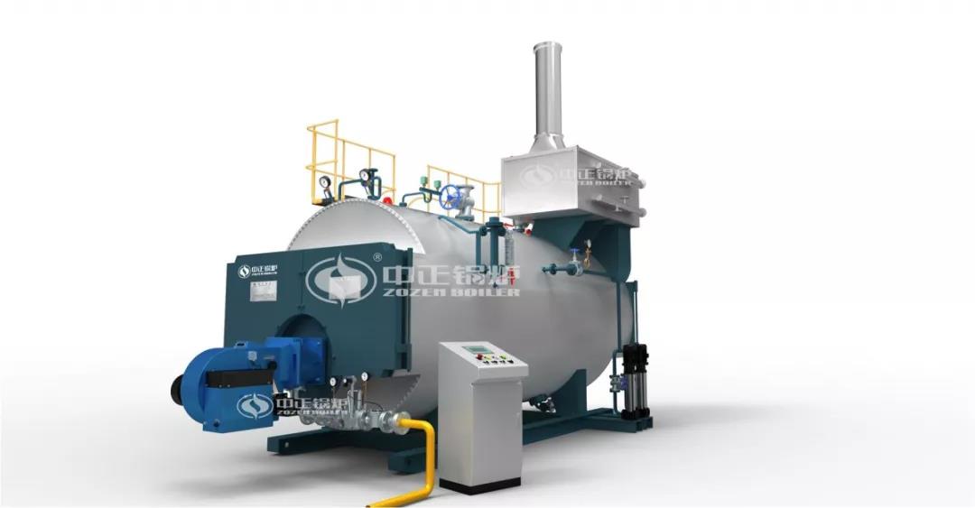 中正10噸燃氣蒸汽鍋爐耗氣量僅600m3/h，獲國藥一心好評