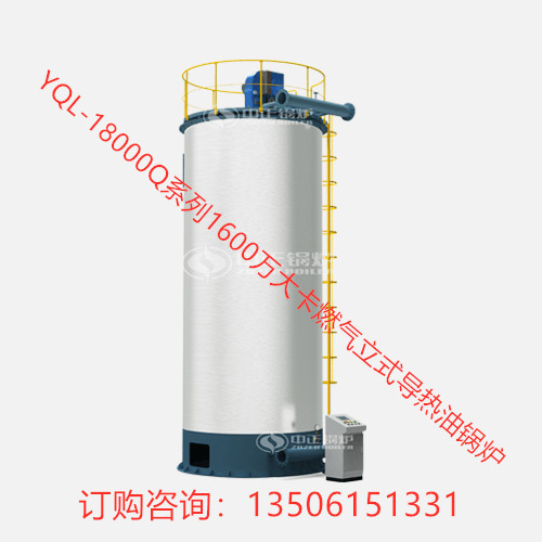 YQL-12000Q系列1000萬大卡燃?xì)饬⑹綄?dǎo)熱油鍋爐